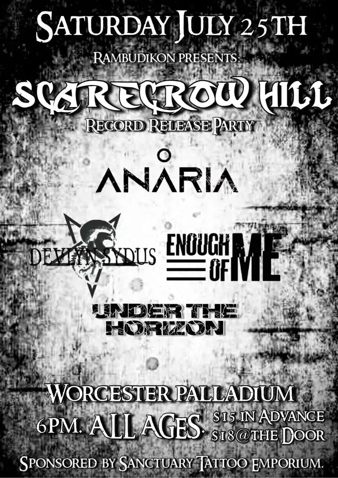 Scarecrow Hill Record Release Party!!