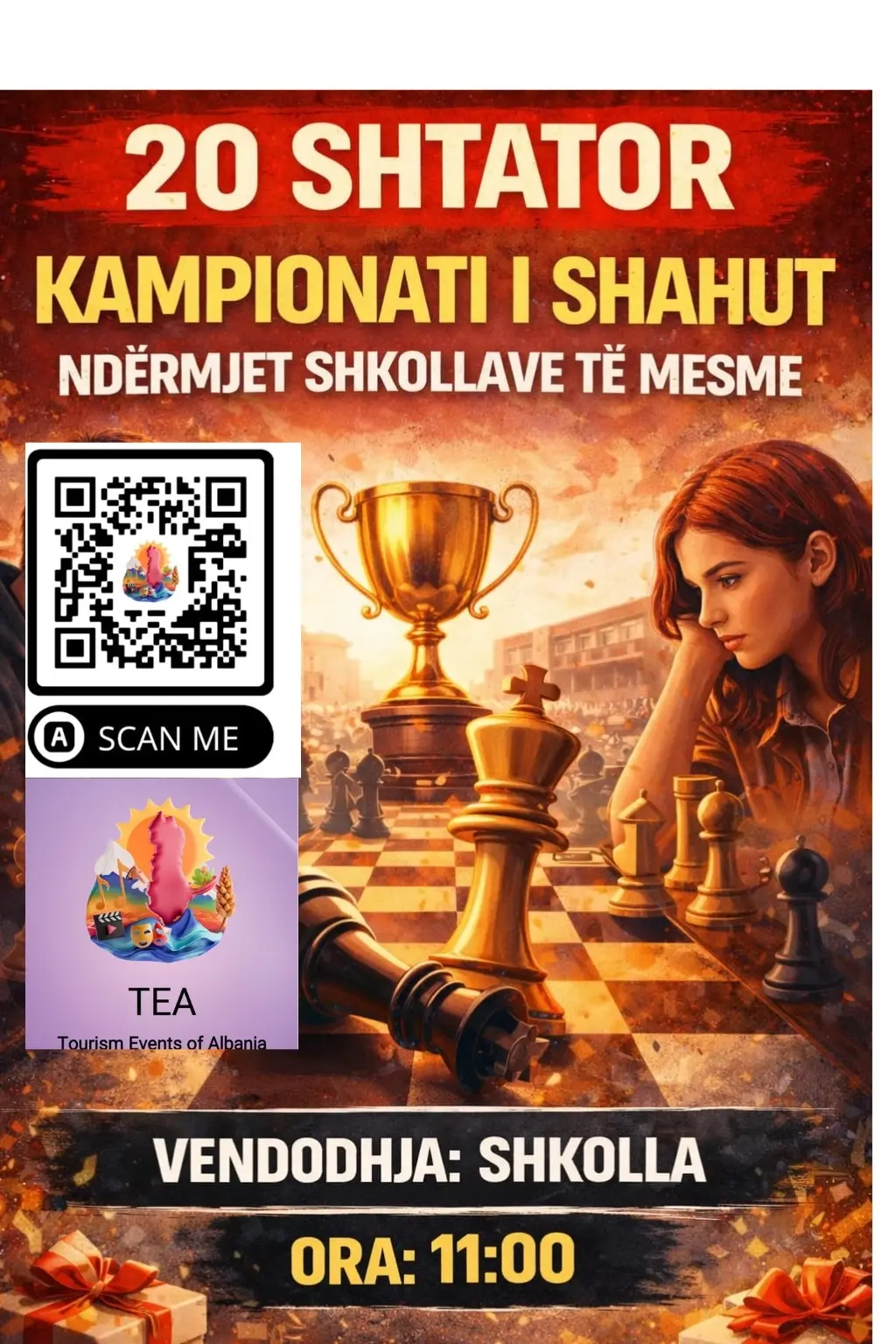 Chess Championship between secondary schools