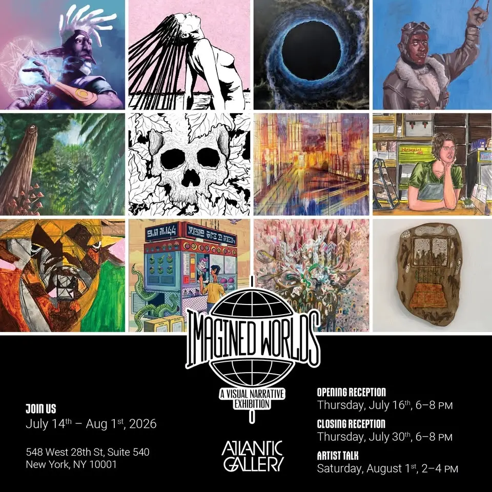 Imagined Worlds: A Visual Narrative Exhibition