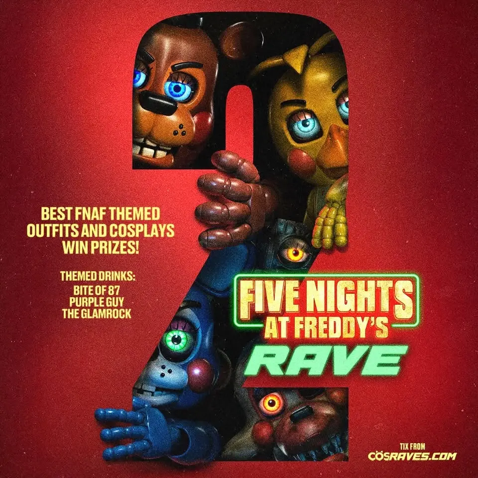 FIVE NIGHTS AT FREDDY's RAVE! ADELAIDE