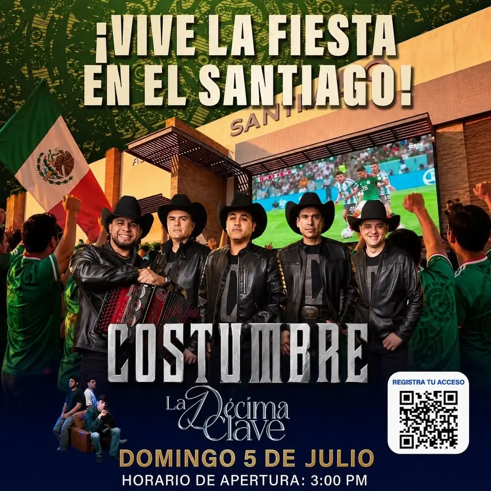 🤠⚽️🎉🇲🇽 COSTUMBRE EN SANTIAGO NL! Auditorio Santiago