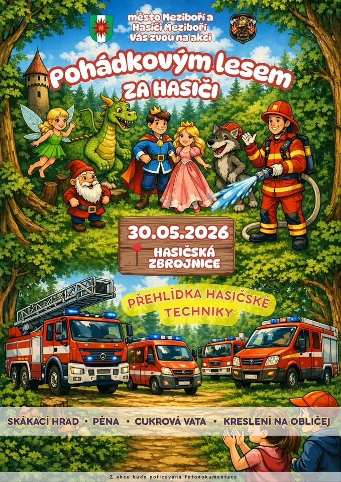Pohádkovým lesem za hasiči