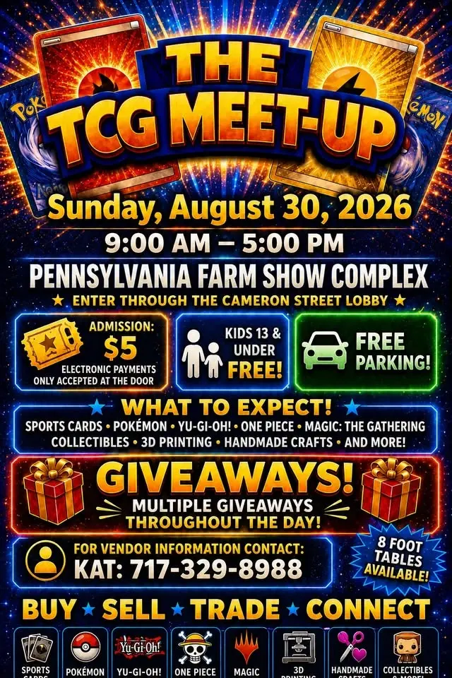 TCG meet up sports TCG and more