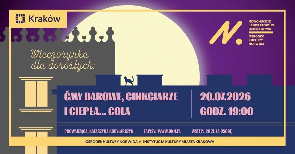 Ćmy barowe, cinkciarze i ciepła… cola - wieczorynka dla dorosłych
