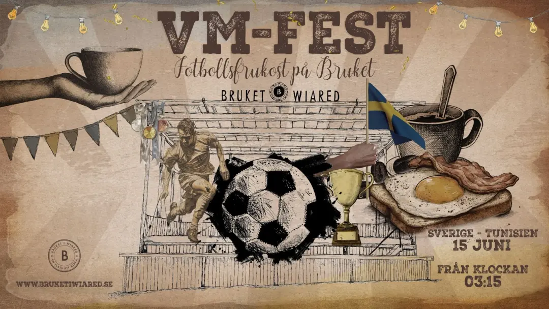 VM-FRUKOST PÅ BRUKET⚽️🇸🇪