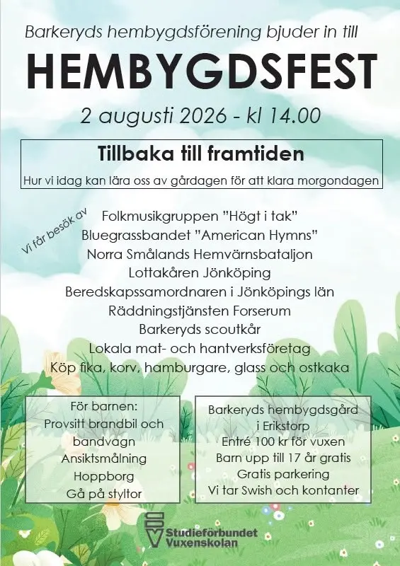 HEMBYGDSFEST - TILLBAKA TILL FRAMTIDEN