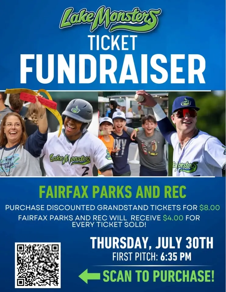 Fairfax Parks and Rec - Lake Monster Fundraiser