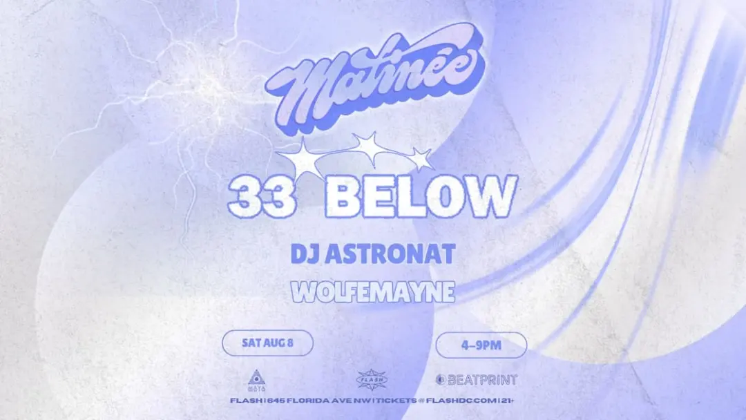 Matinée Presents: 33 Below