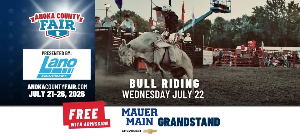 Great Frontier Bull Riding - Anoka County Fair