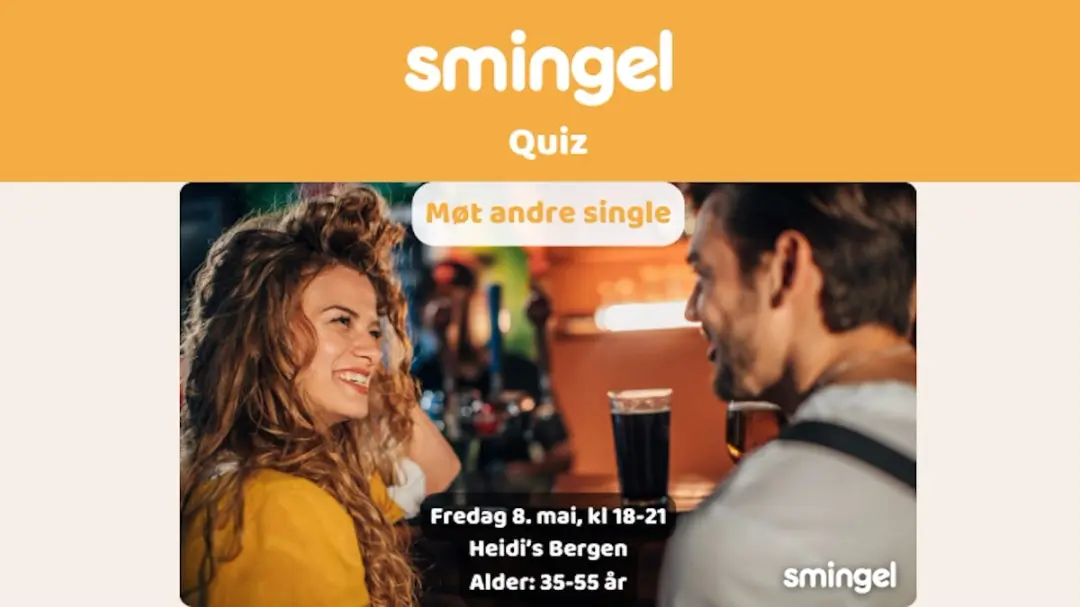 Smingel Bergen Quiz (35-55 år)