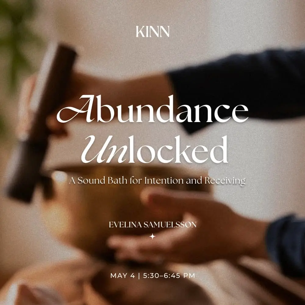 Abundance Unlocked — A Sound Bath For Intention & Receiving