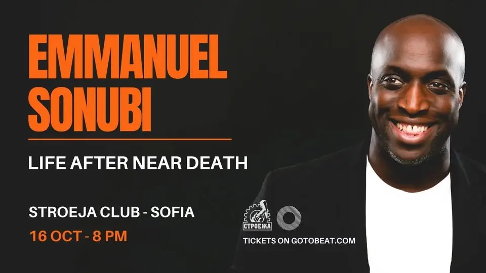 Emmanuel Sonubi - "Life After Near Death" British Stand-up in Sofia