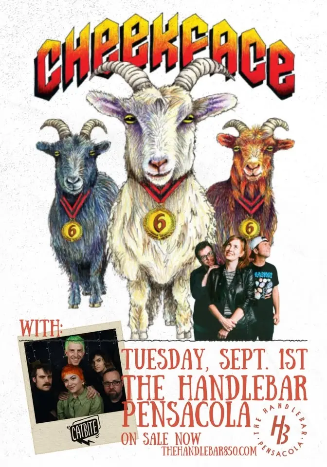 9/1- CHEEKFACE w/ CATBITE @ THE HANDLEBAR