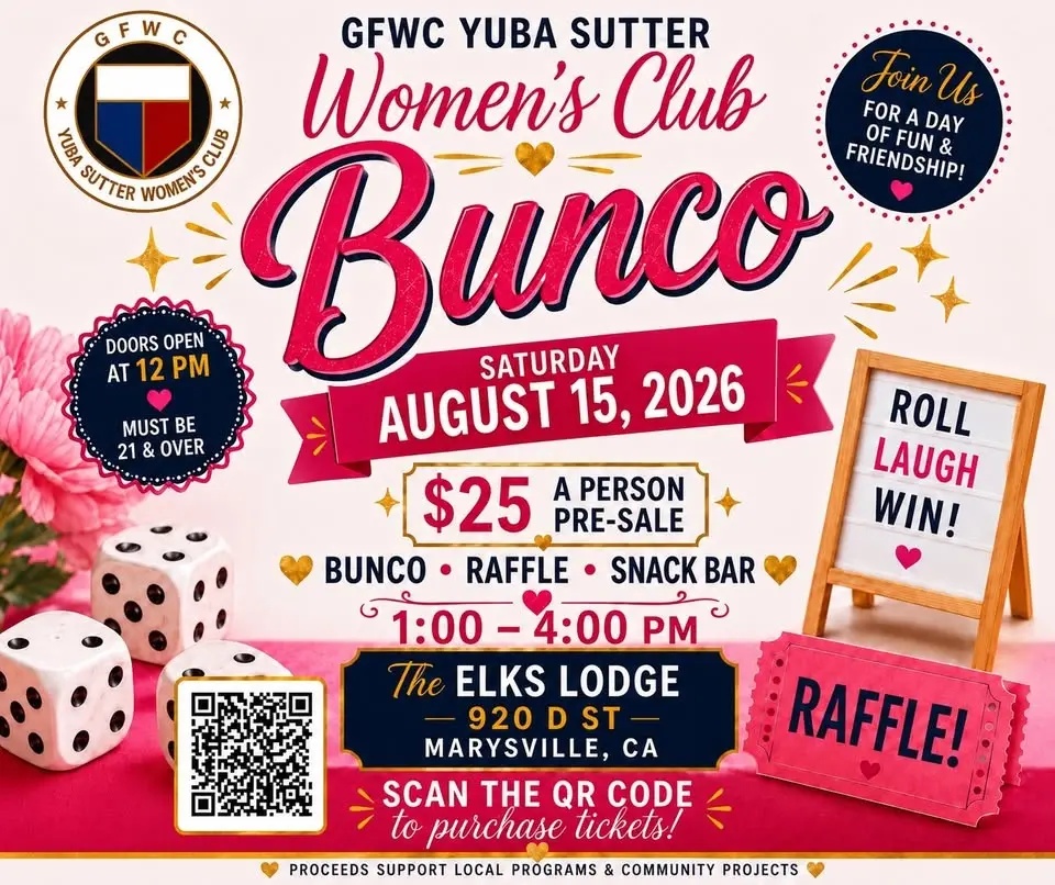 GFWC Yuba Sutter Women's Club BUNCO