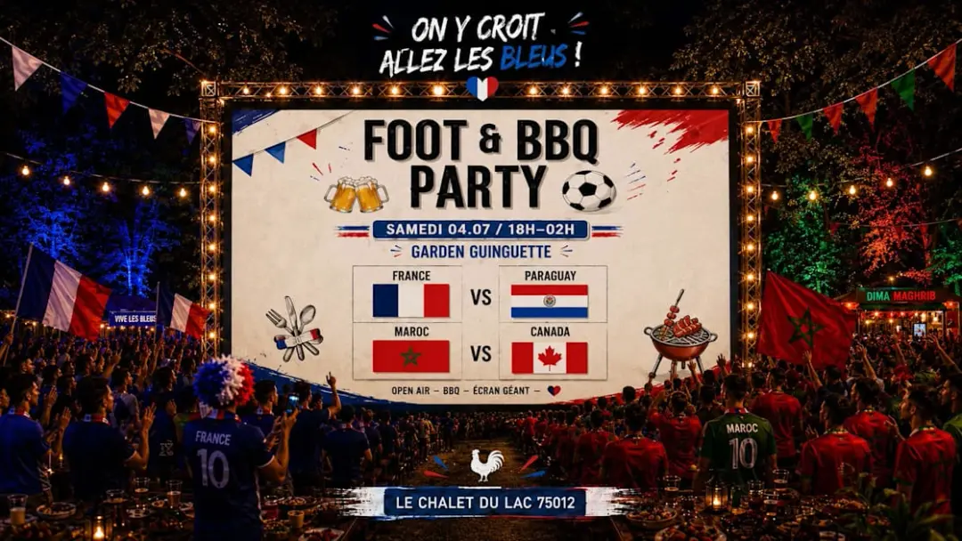 Fan Zone Cdm France Paraguay - Chalet Du Lac