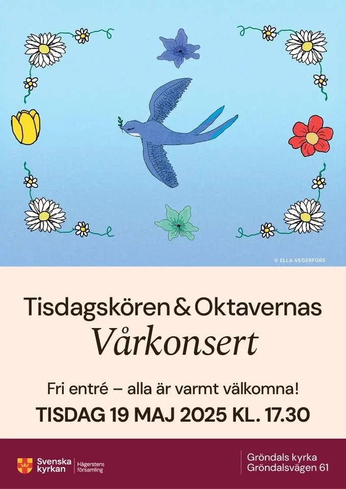 Tisdagskören & Oktavernas Vårkonsert 
