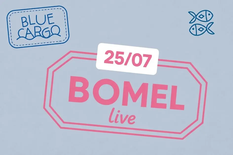 Le Blue Cargo Invite Bomel