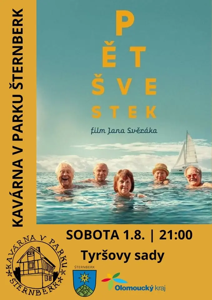 🎬 Letní kino v parku - Pět švestek 🍿✨