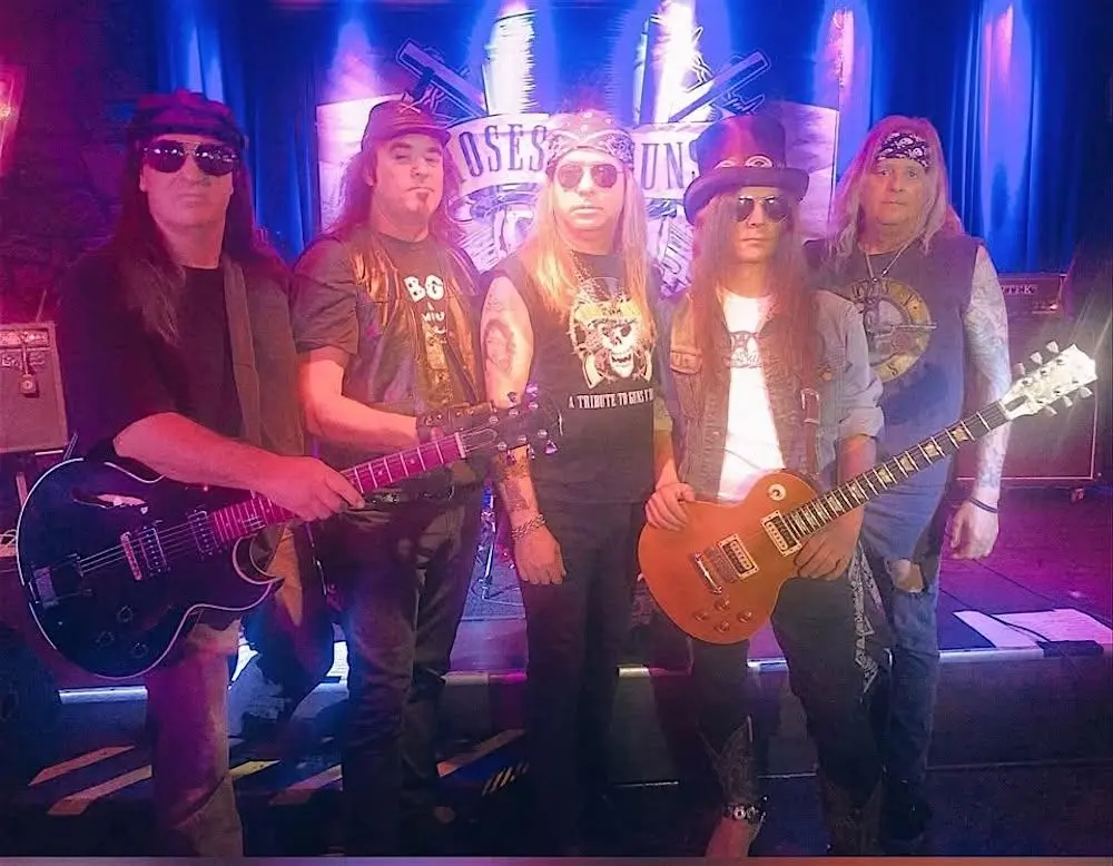Roses & Guns, A Tribute Band - Live in Lakeport for the Summer Concert Series in Library Park