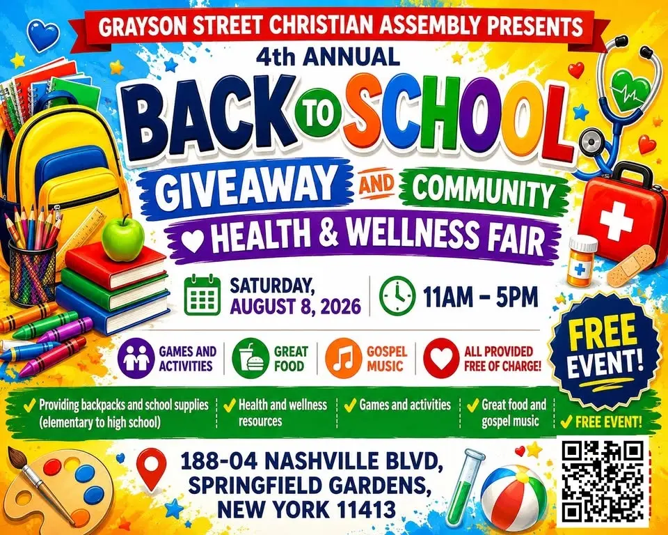 4th Annual Back 2 School & Health Fair
