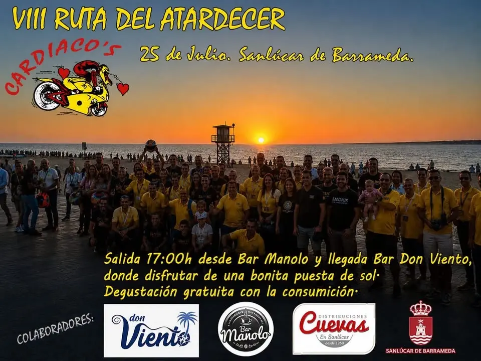 VIII ruta atardecer 
