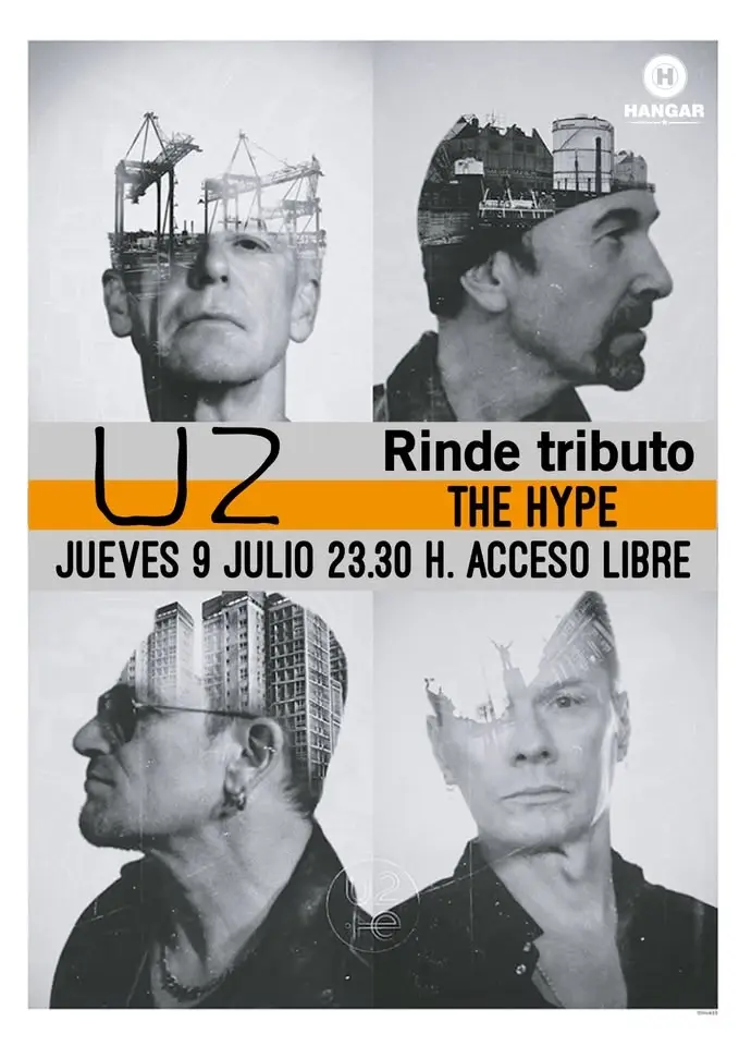 Tributo a U2, The Hype. Acceso libre .