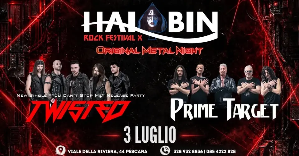 PRIME TARGET & TWISTED live at Hai Bin Rock Fest “X”