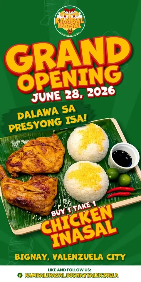 Grand Opening - Kambal Inasal