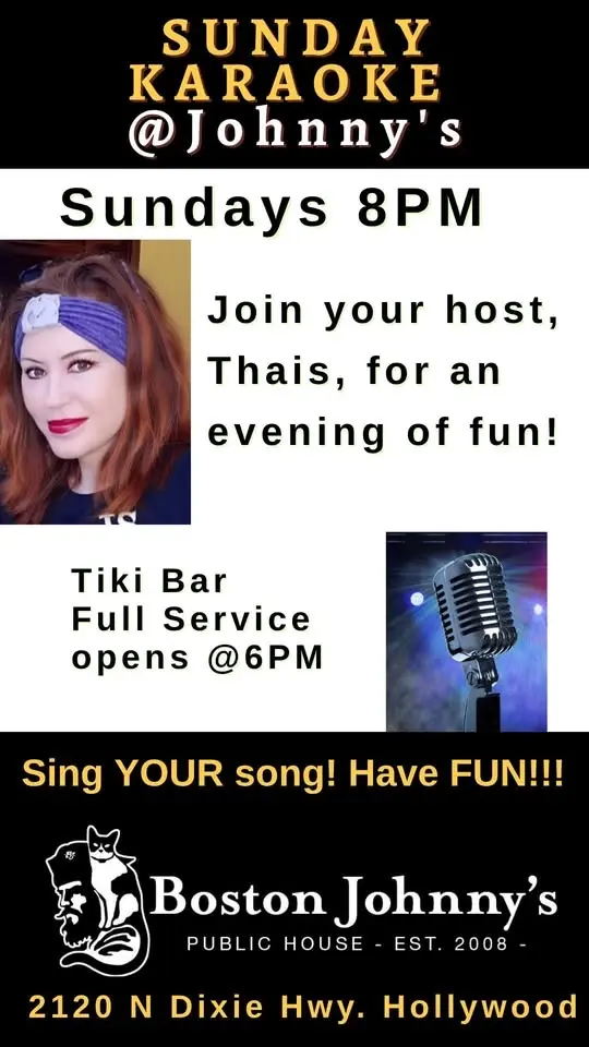 Karaoke @Boston Johnny's - Sundays @8PM