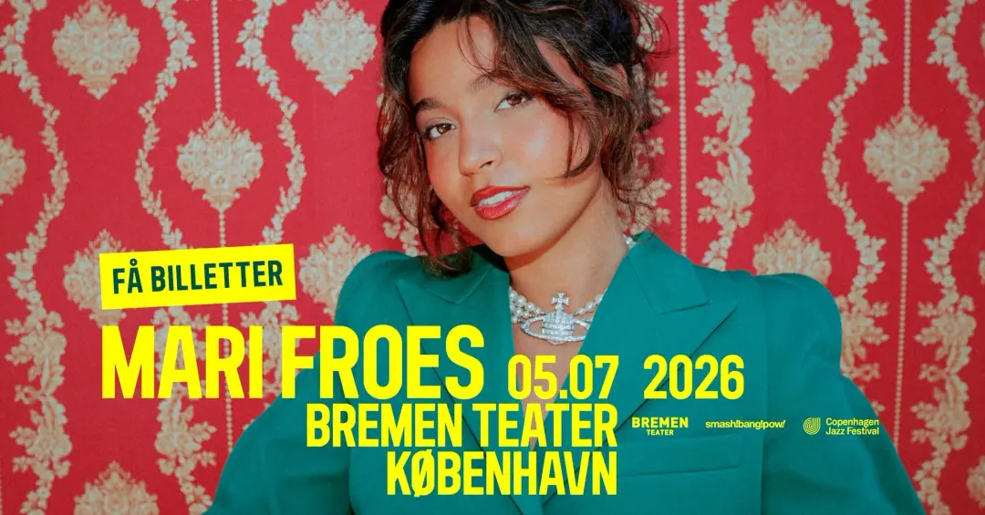 UDSOLGT! Mari Froes (BRA) | Bremen Teater, København