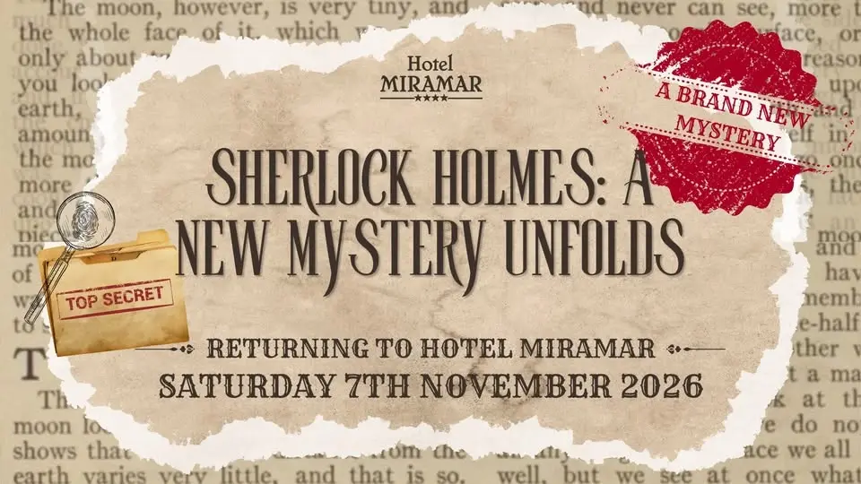 🕵️ Sherlock Holmes Murder Mystery Night @ Hotel Miramar