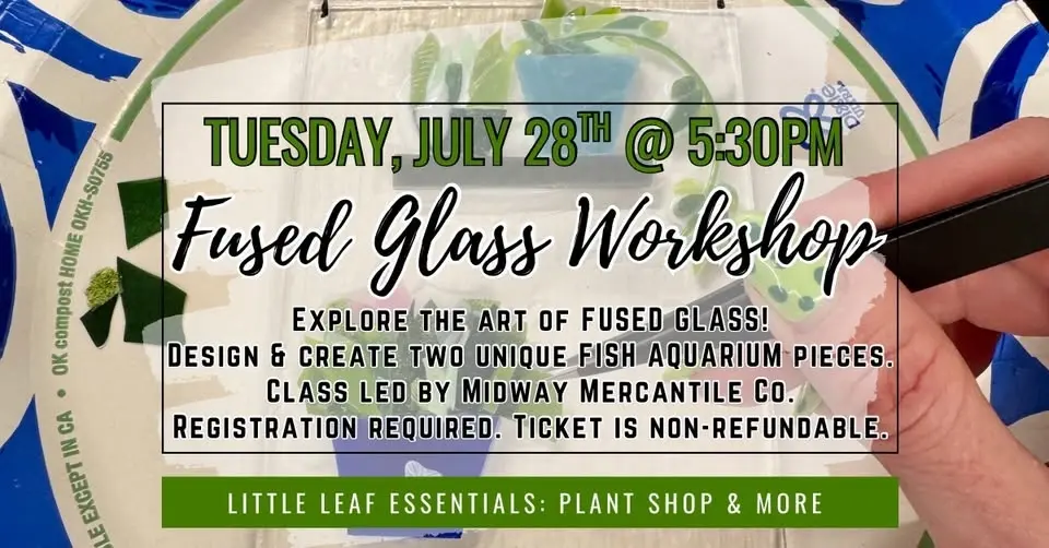 Fused Glass Workshop <Fish Aquarium Edition>