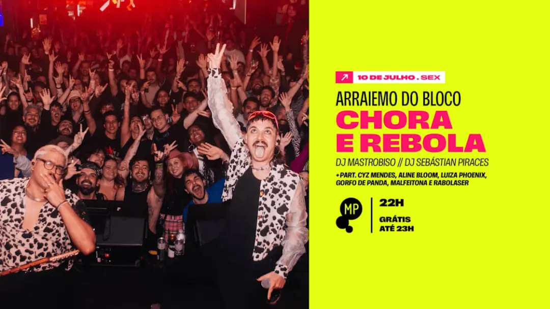 10/7 - Arraiemo Do Bloco Chora E Rebola No Mundo Pensante