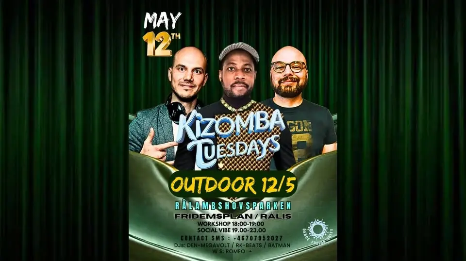 Kizomba Tuesdays Stockholm  Outdoor 