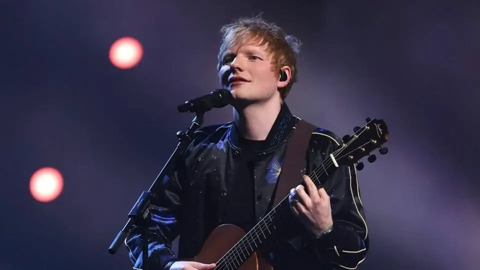 Ed Sheeran, Myles Smith & Sigrid at Allegiant Stadium