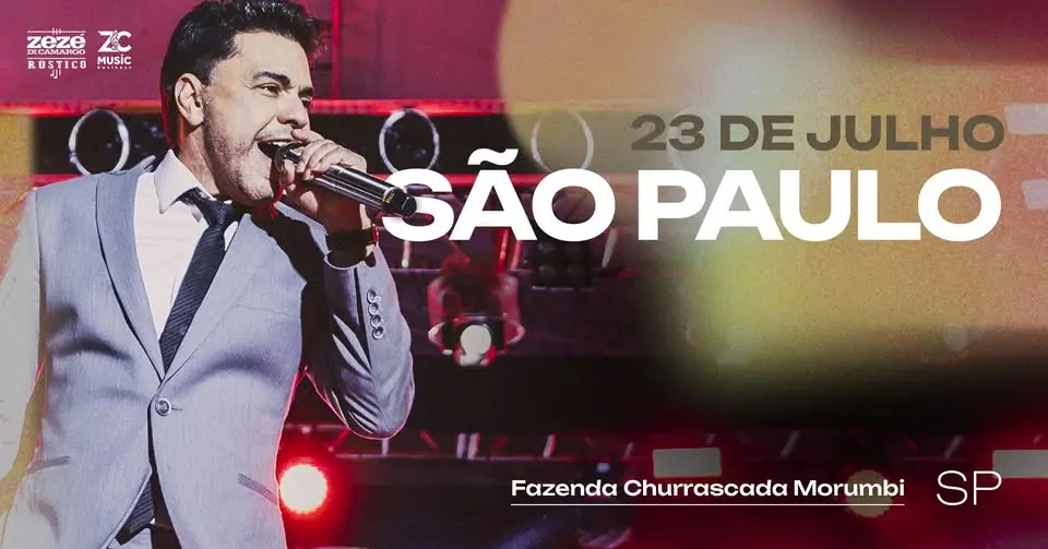 Show do Zezé Di Camargo em São Paulo/SP