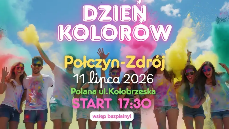 🌈 DZIEŃ KOLORÓW W POŁCZYNIE-ZDRÓJ - kolory mają moc, przekonaj się sam!🌈