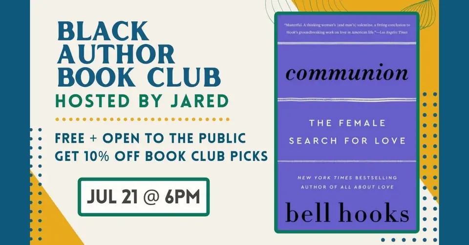 Black Author Book Club Hosted by Jared: "Communion"