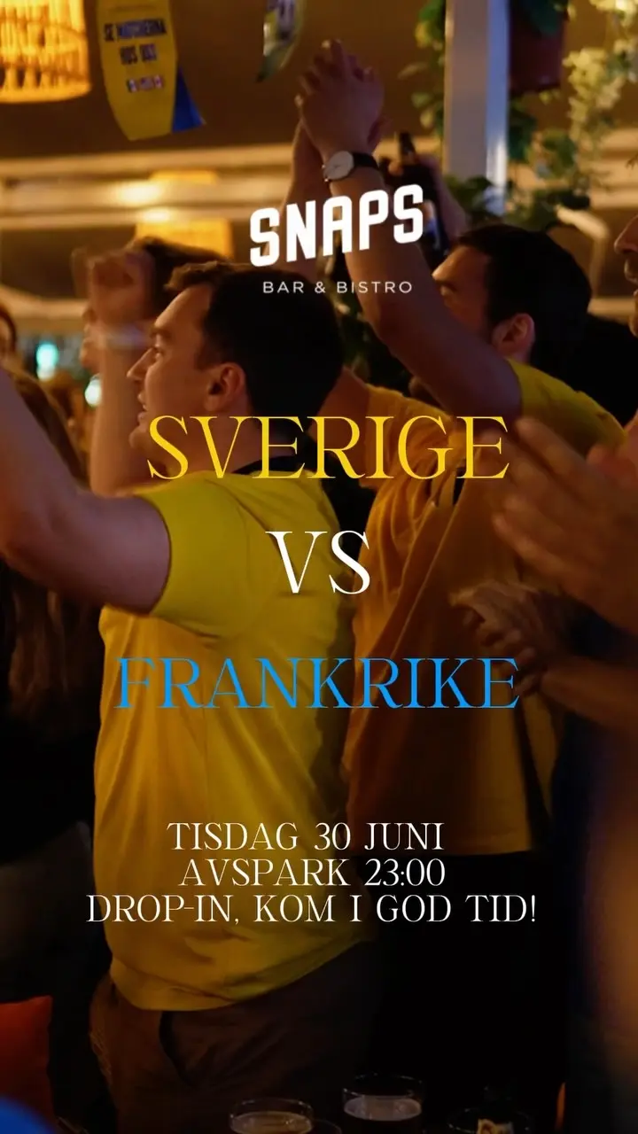 Sverige vs Frankrike – VM-visning