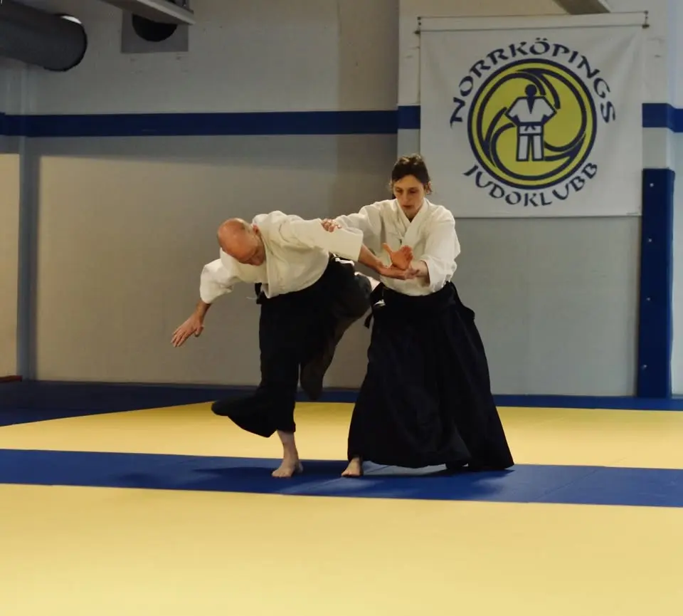 Hélène Doué 6th dan Aikikai. 