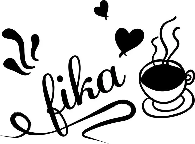 Fika på stan