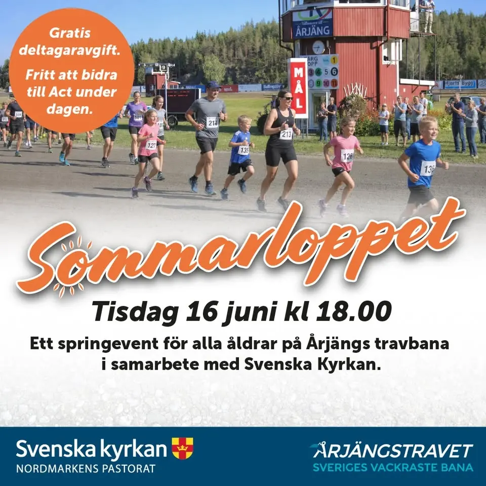 Sommarloppet - Ett Springevent på Årjängs Travbana