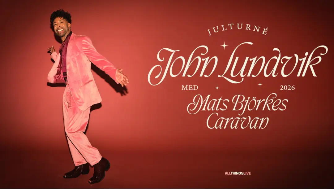 John Lundvik med Mats Björkes Caravan - Julturné 2026