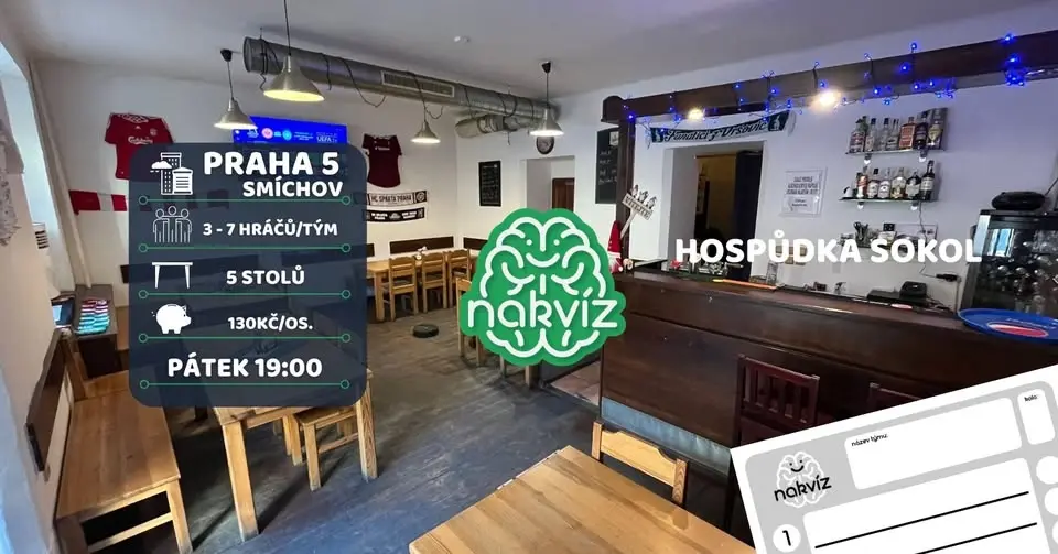 Na Kvíz I Hospůdka Sokol I Smíchov I Praha 5