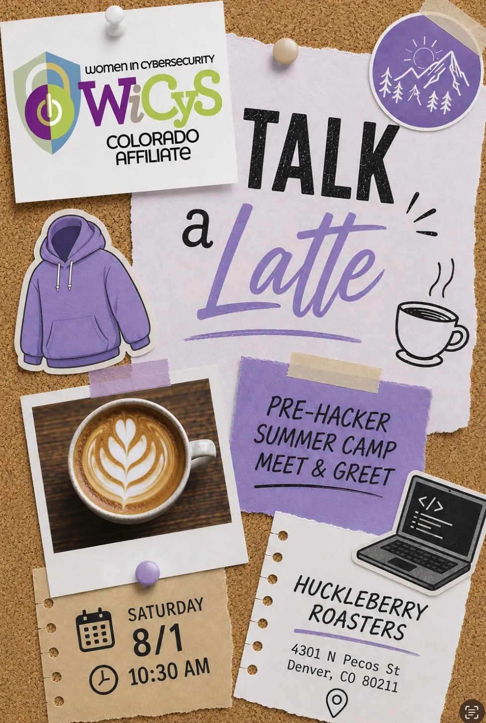 WiCyS CO Affiliate -Talk a Latte ☕️