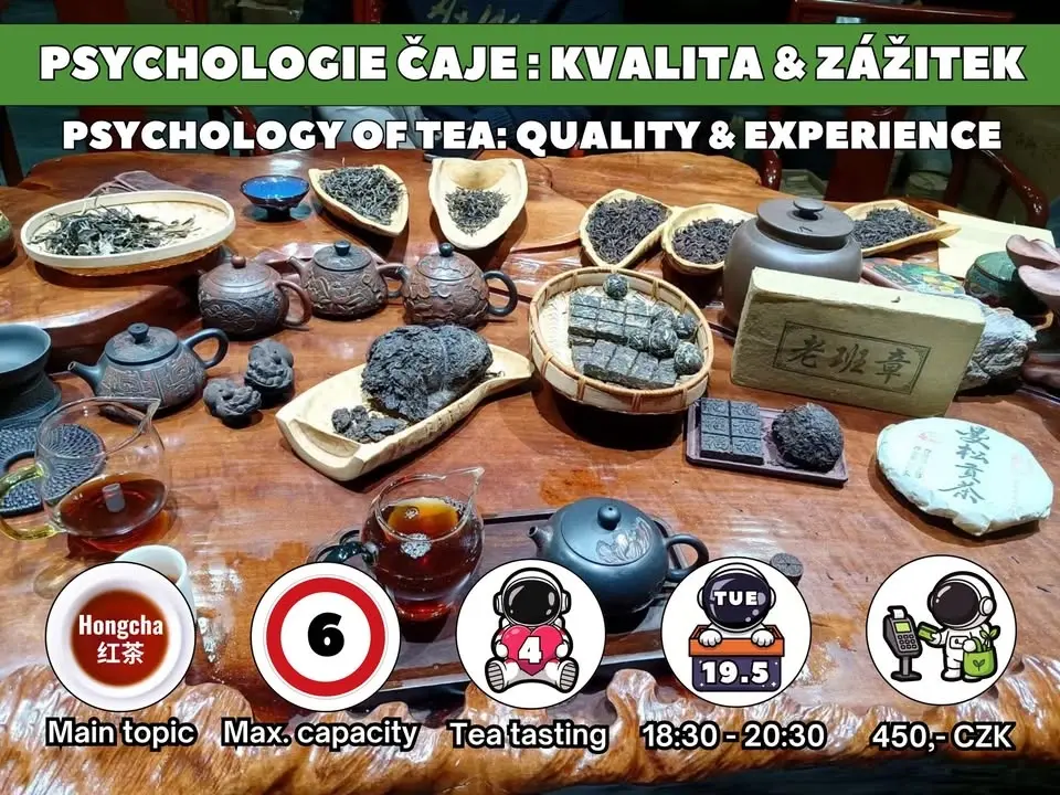 Psychologie čaje: kvalita & zážitek (19.5. 2026)