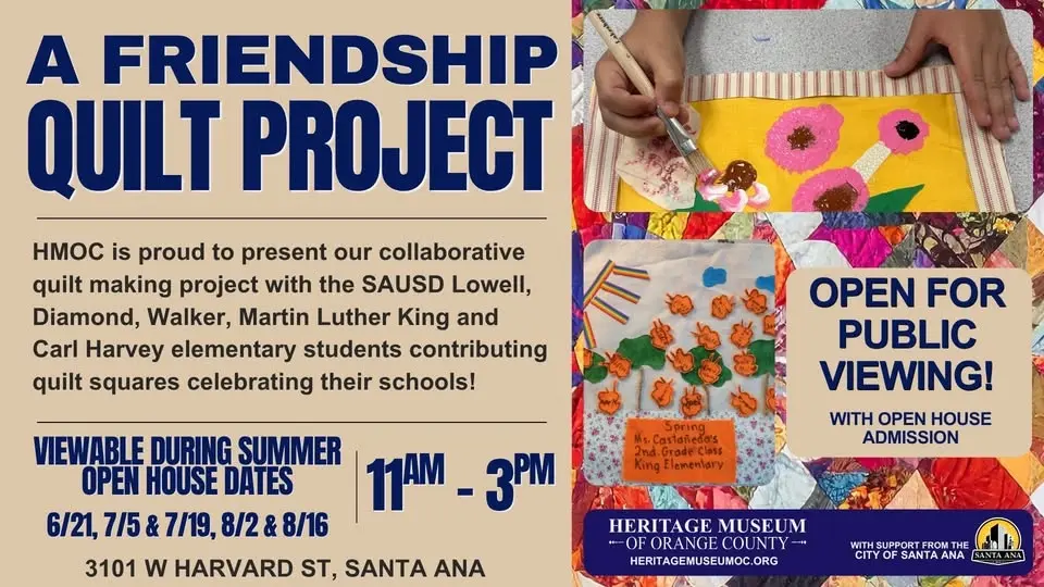HMOC x SAUSD Collaborative School Quilt Project Exhibit
