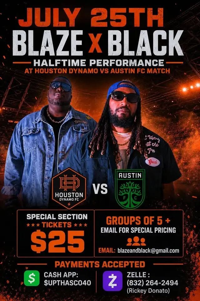 BLAZE X BLACK LIVE HALFTIME PERFORMANCE