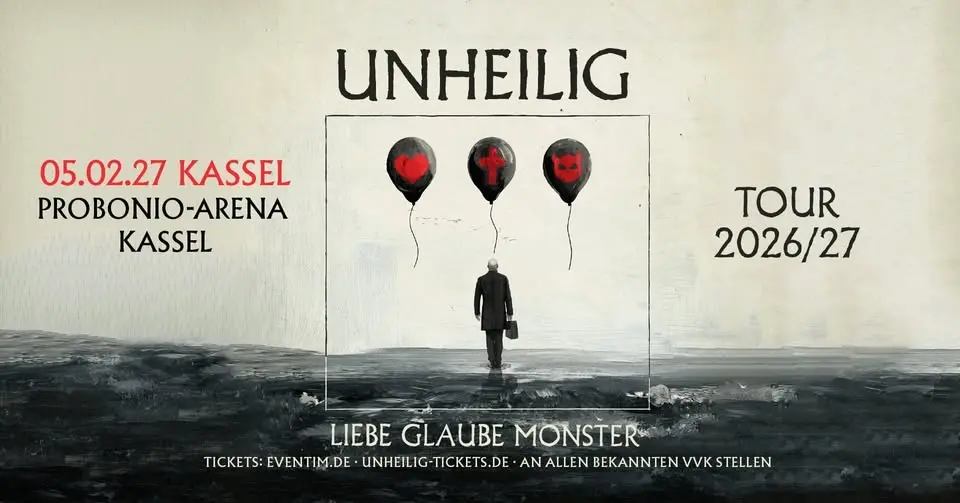 Kassel - Probonio-Arena Kassel: LIEBE, GLAUBE, MONSTER TOUR 2026/27