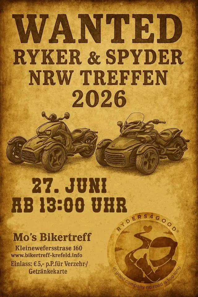 Ryker & Spyder NRW Treffen 2026